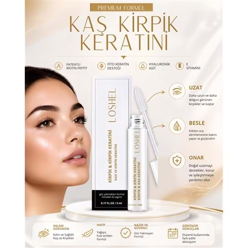 Loshel Lash & Brow Keratin Serum