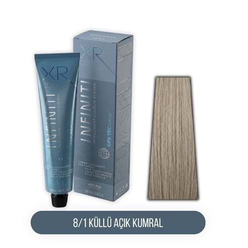XR COLOR İNFİNİTİ 8/1 KÜLLÜ AÇIK KUMRAL