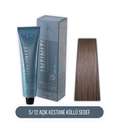 XR COLOR İNFİNİTİ 5/12 AÇIK KESTANE KÜLLÜ SEDEF