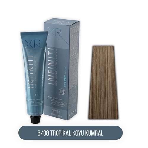 XR COLOR İNFİNİTİ 6/08 TROPİKAL KOYU KUMRAL