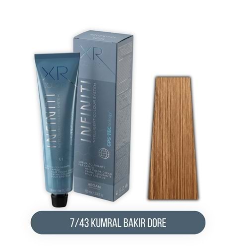 XR COLOR İNFİNİTİ 7/43 KUMRAL BAKIR DORE