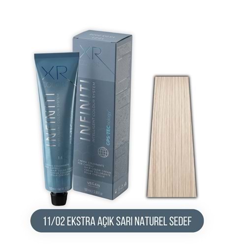 XR COLOR İNFİNİTİ 11/02 EKSTRA AÇIK SARI NATUREL SEDEF
