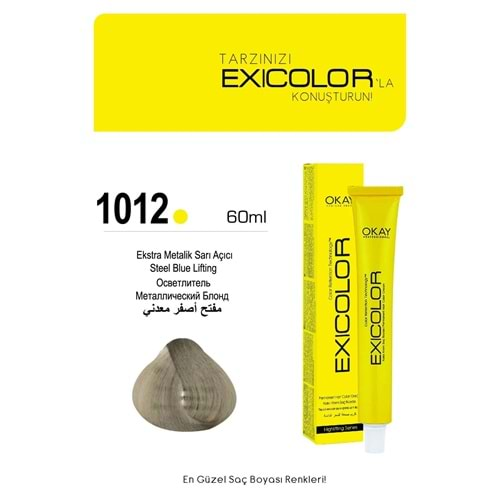 Exicolor 1012 EKSTRA METALİK SARI AÇICI