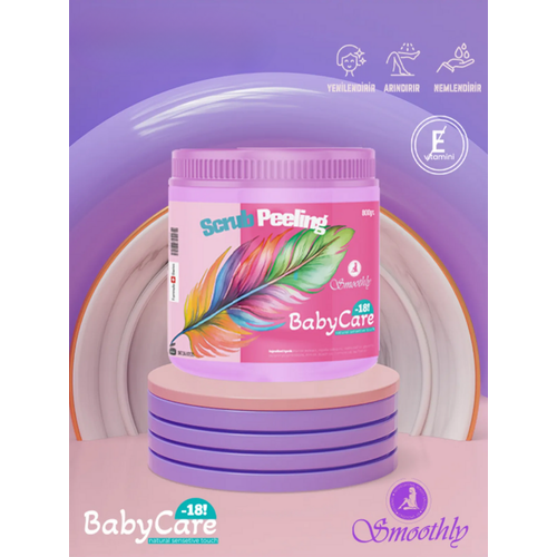 SMOOTHLY SCRUP PEELİNG BABY CARE 800GR.
