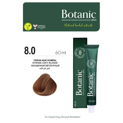 Botanic Plus 8.0 Yoğun Açık Kumral