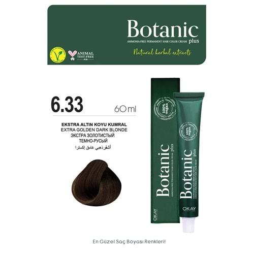 Botanic Plus 6.33 Ekstra Altın Koyu Kumral