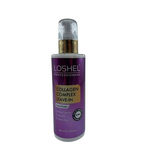 LOSHEL COLLAGEN LEAVE-İN HAİR CREAM 200 ML