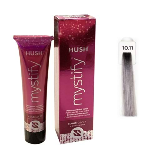 HUSH MYSTIFY 60ml. 10.11 YOĞUN KÜLLÜ PLATİN SARI