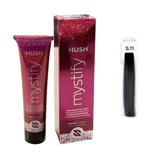 HUSH MYSTIFY 60ml. 5.11 YOĞUN KÜLLÜ AÇIK KAHVE