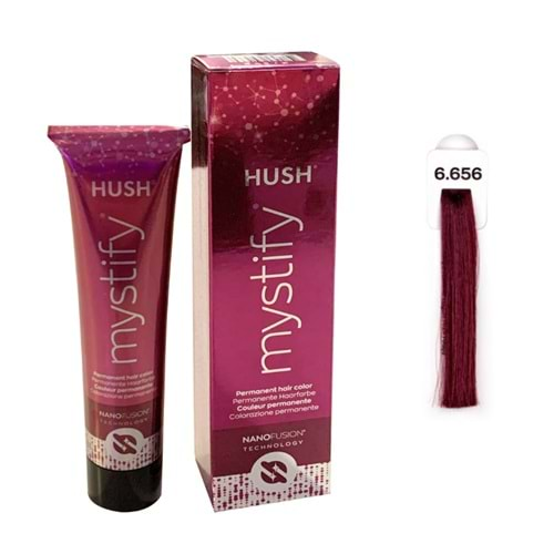 HUSH MYSTIFY 60ml. 6.656 KOYU KUMRAL YOĞUN KIZIL İRİZE