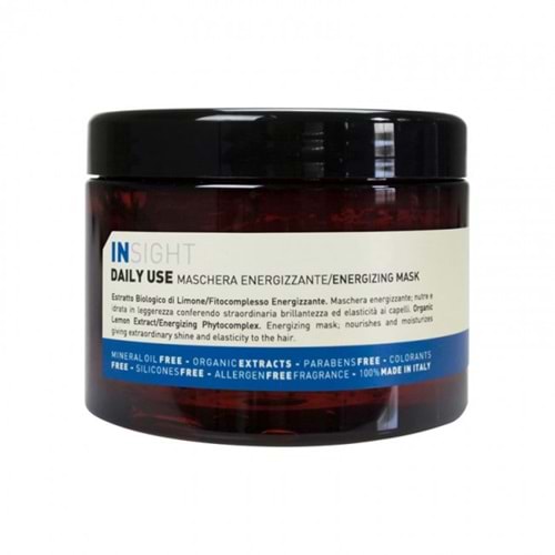 INSIGHT ENERGIZING MASK (Günlük Saçlar İçin Enerji Maske) 500 ml