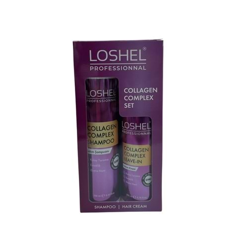 LOSHEL COLLAGEN 250ML ŞAMP.+200ML LEAVE-İN KREM