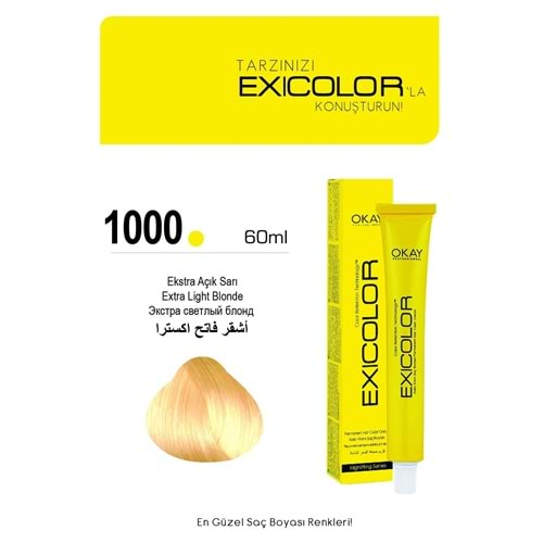 Exicolor 1000 EKSTRA AÇIK SARI