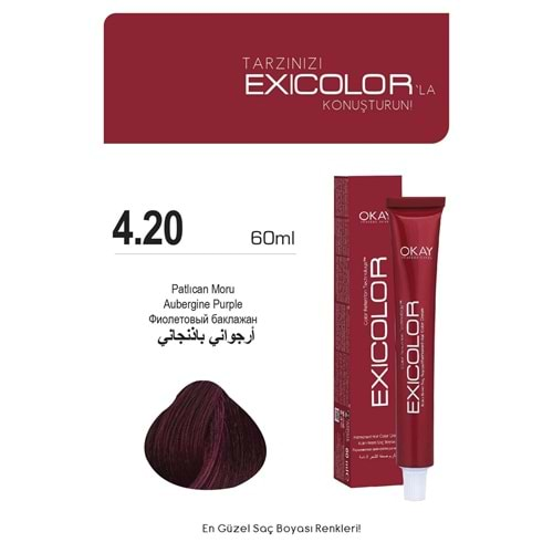 Exicolor 4.20 KOYU VİYOLE