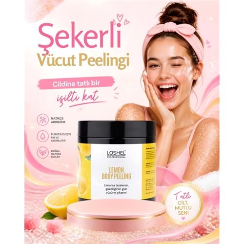 LOSHEL CREAM PEELING LIMON 250 ML
