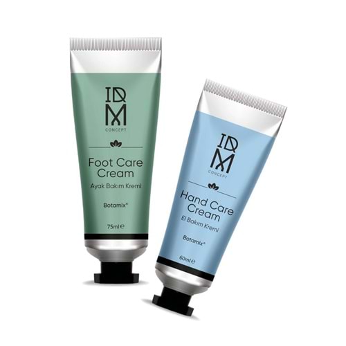 CONCEPT EL BAKIM KREMİ (60 ML) & IDM CONCEPT AYAK BAKIM KREMİ (75 ML)