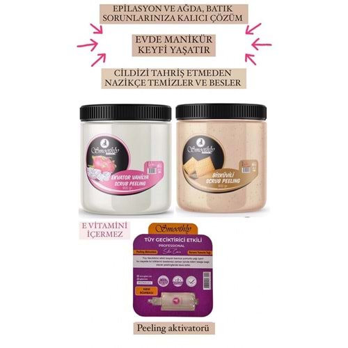 Çilek Bacak Ve Batık Peelingi Ekvator Sütü 800g + Bisküvi 800 G E Vitamini Içermez