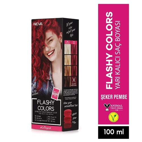 FLASHY COLORS SET 100ML ŞEKER PEMBE