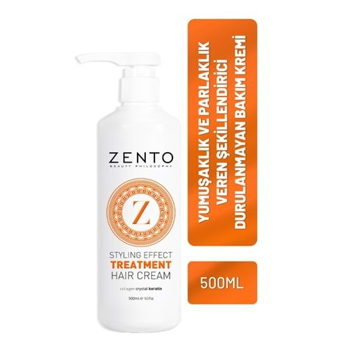 ZENTO P9 ŞEKİLLENDİRİCİ KREM 500 ML