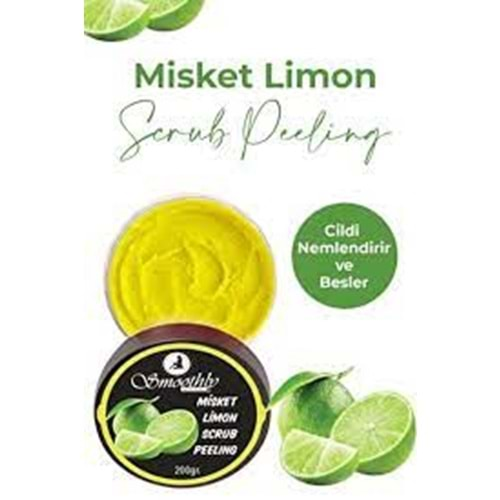 SMOOTHLY CREMA PEELİNG 200g MİSKET LİMON