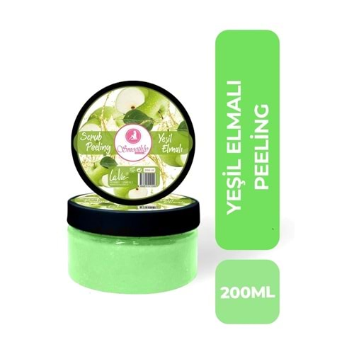 SMOOTHLY CREMA PEELİNG 200g YEŞİL ELMA