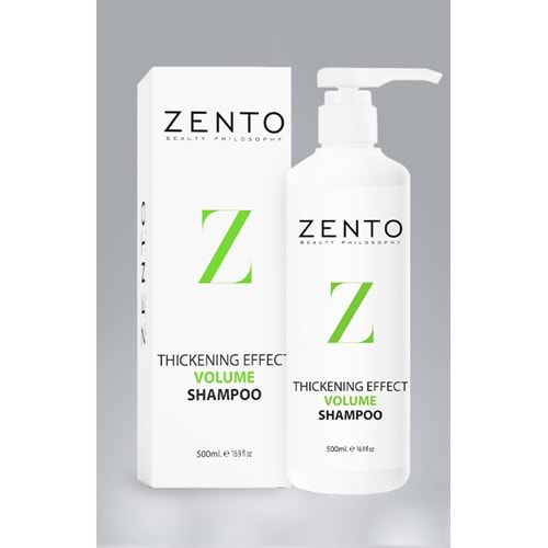 ZENTO VOLUME ŞAMPUAN 500 ML