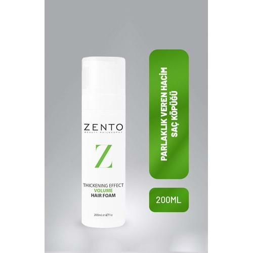 ZENTO VOLUME KÖPÜK 200 ML