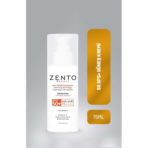 ZENTO GÜNEŞ KREMİ 75 ML