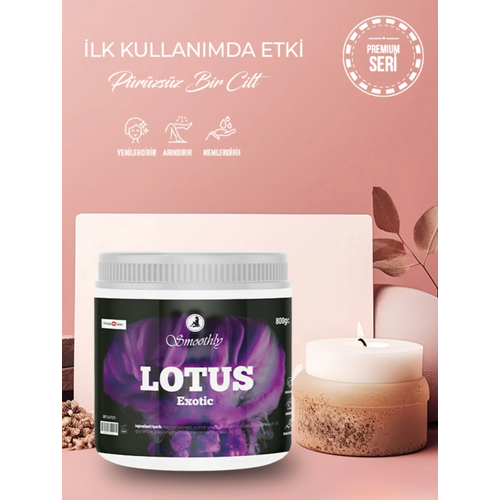SMOOTHLY SCRUB PEELİNG LOTUS EXOTIC 800G.