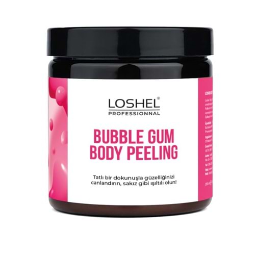 LOSHEL BODY PEELİNG BUBBLE GUM 250 ML