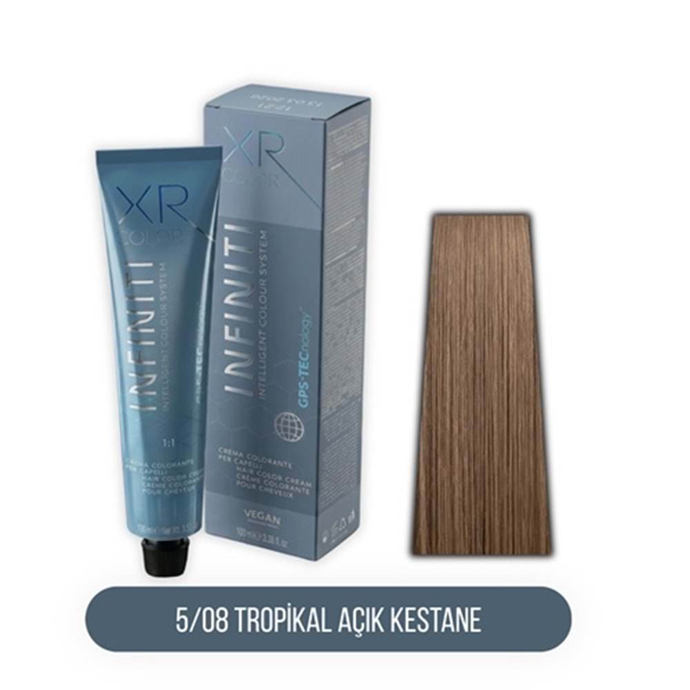 XR COLOR İNFİNİTİ 5/08 TROPİKAL AÇIK KESTANE