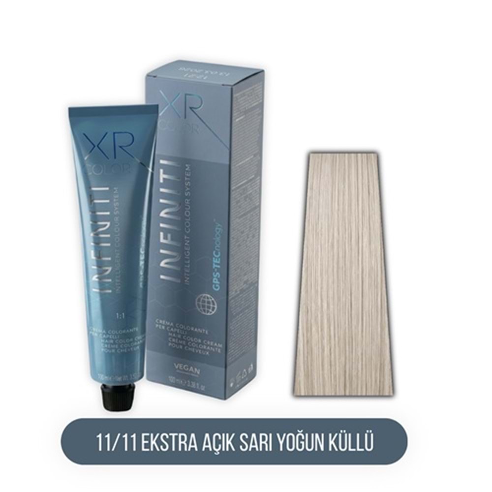 XR COLOR İNFİNİTİ 11/11 EKSTRA AÇIK SARI YOĞUN KÜLLÜ