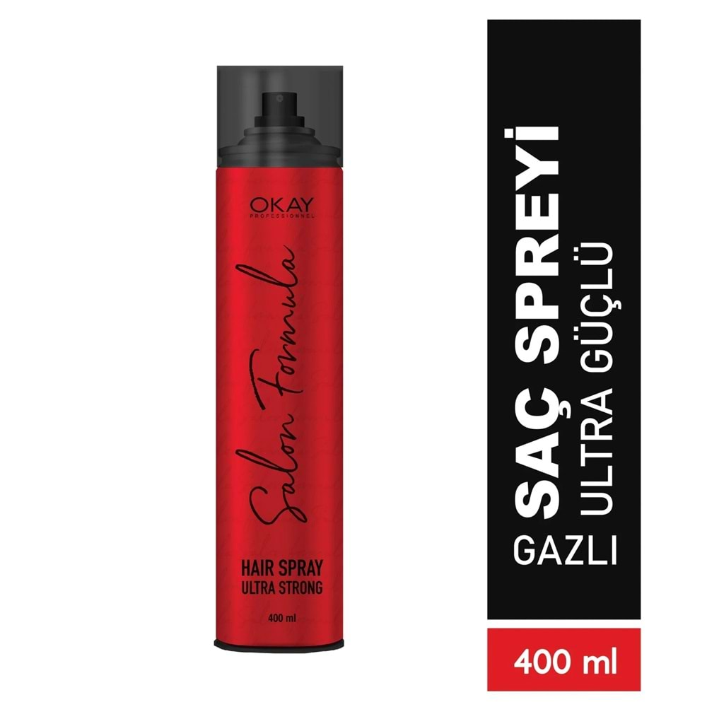 SALON FORMULA ULTRA STRONG HAIR SPRAY 400 ML