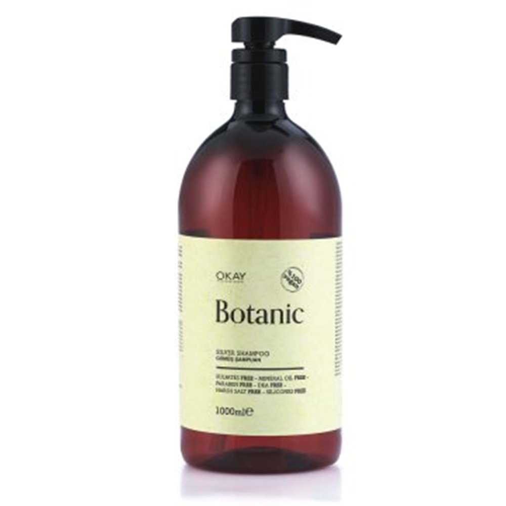 Botanic Gümüş Şampuan 1000 ml