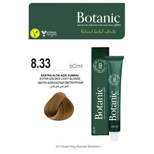 Botanic Plus 8.33 Ekstra Altın Açık Kumral