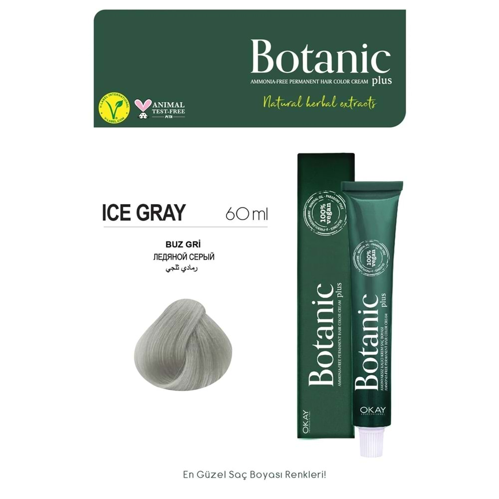 Botanic Plus Buz Gri