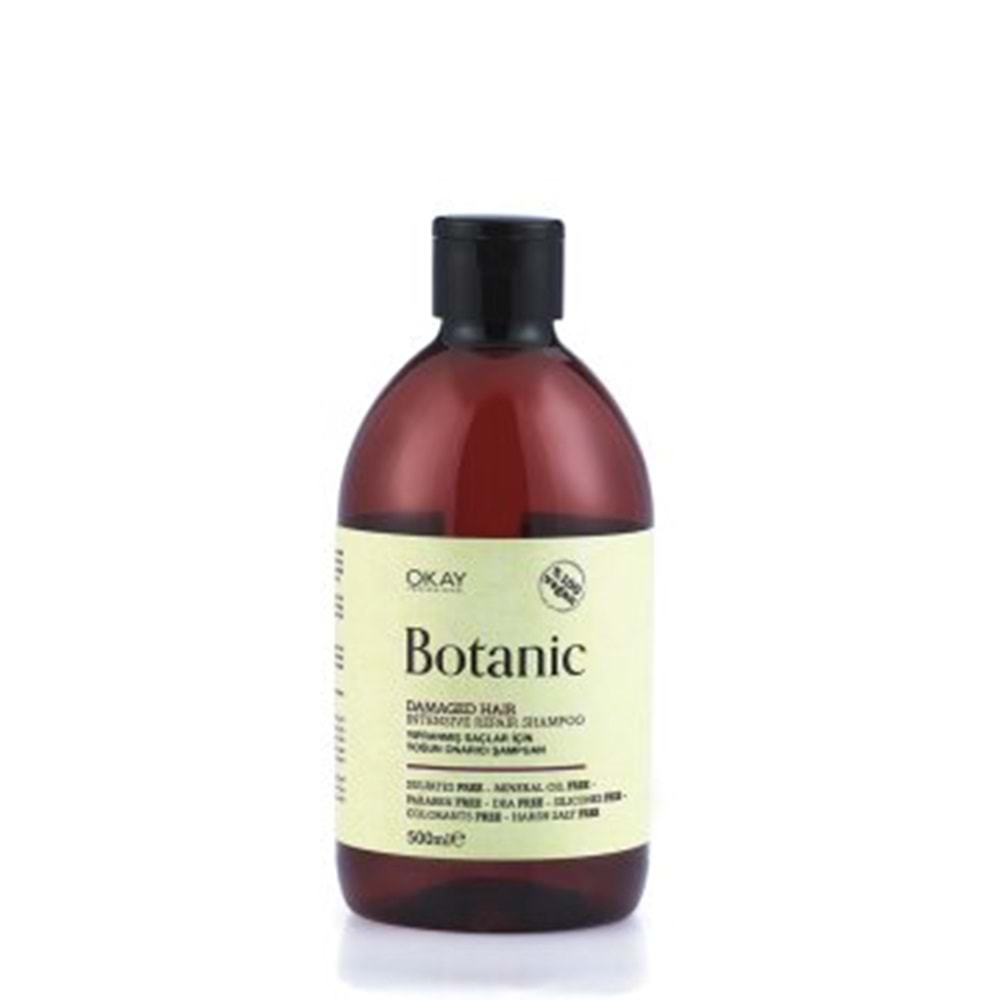 Botanic Yıpranmış Saçlar İçin Şampuan 500ml