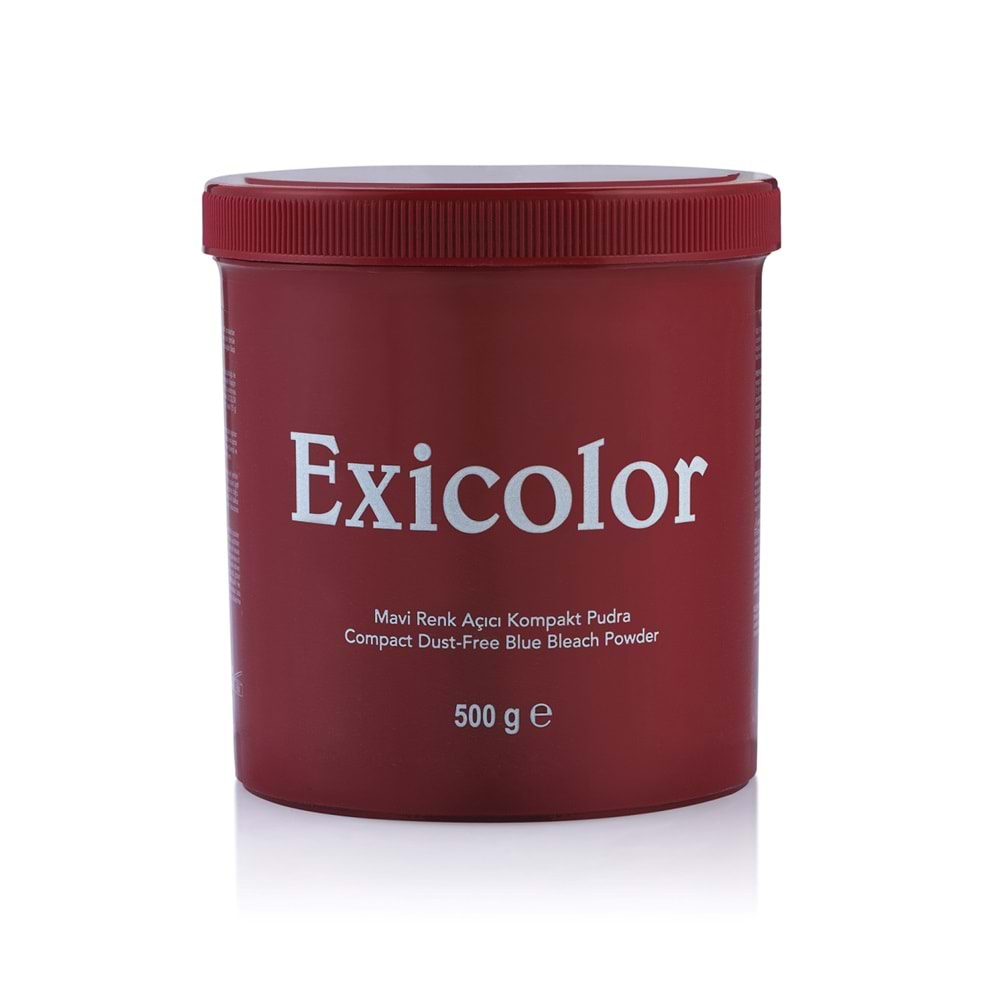 Exicolor MAVİ RENK AÇICI KOMPAKT PUDRA 500 G.