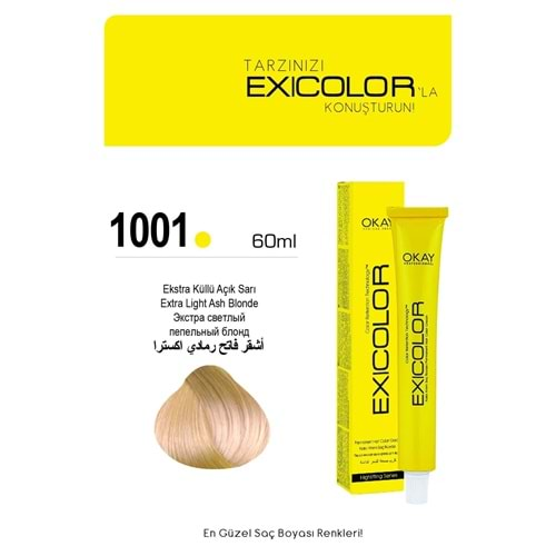 Exicolor 1001 EKSTRA KÜLLÜ AÇIK SARI