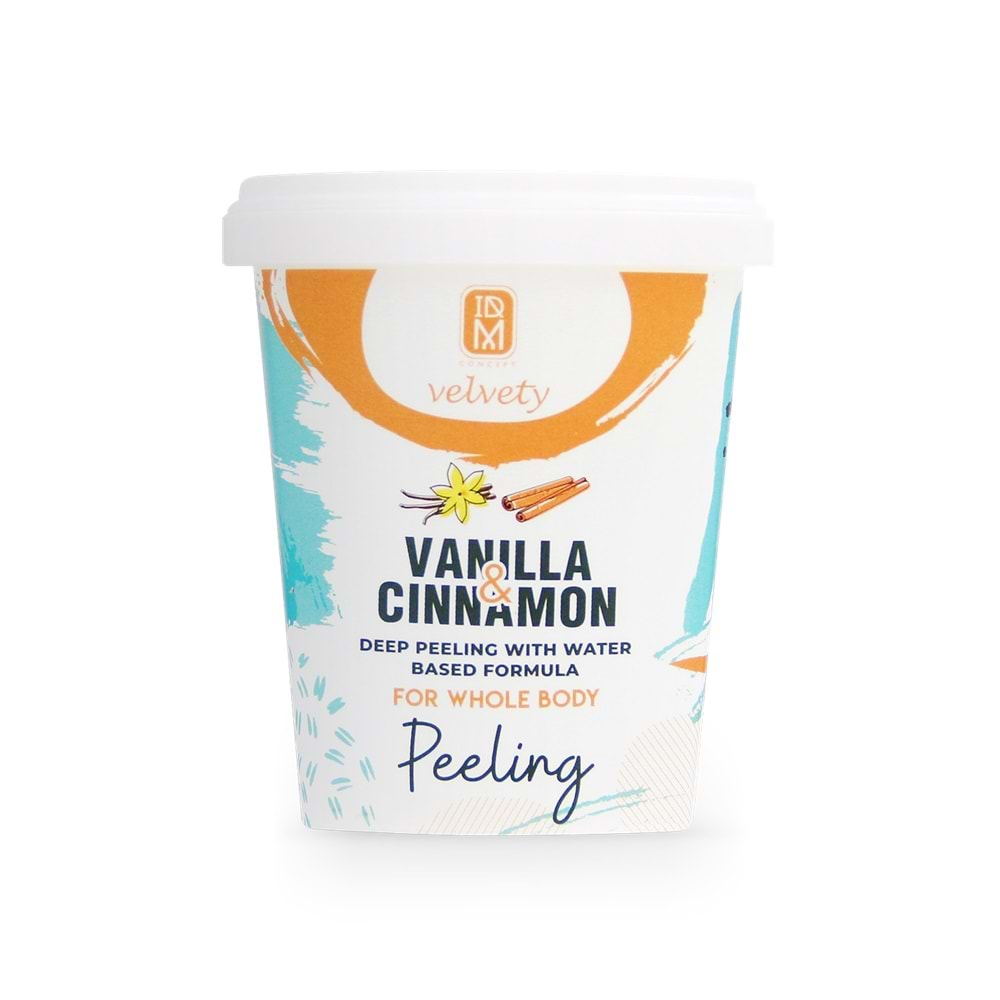 IDM VELVETY PEELİNG VANILLA - CINNAMON